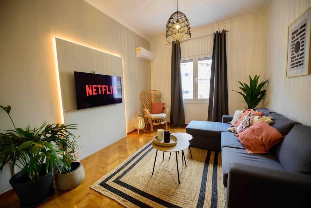Boho Luxury 2 Bedroom Apartment, Acropolis Museum View Athena Bagian luar foto