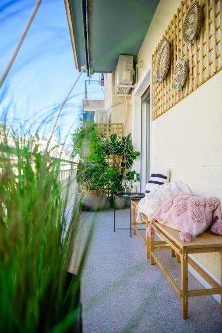 Boho Luxury 2 Bedroom Apartment, Acropolis Museum View Athena Bagian luar foto