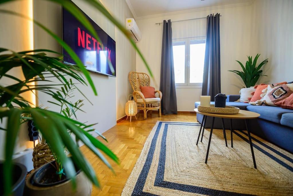 Boho Luxury 2 Bedroom Apartment, Acropolis Museum View Athena Bagian luar foto